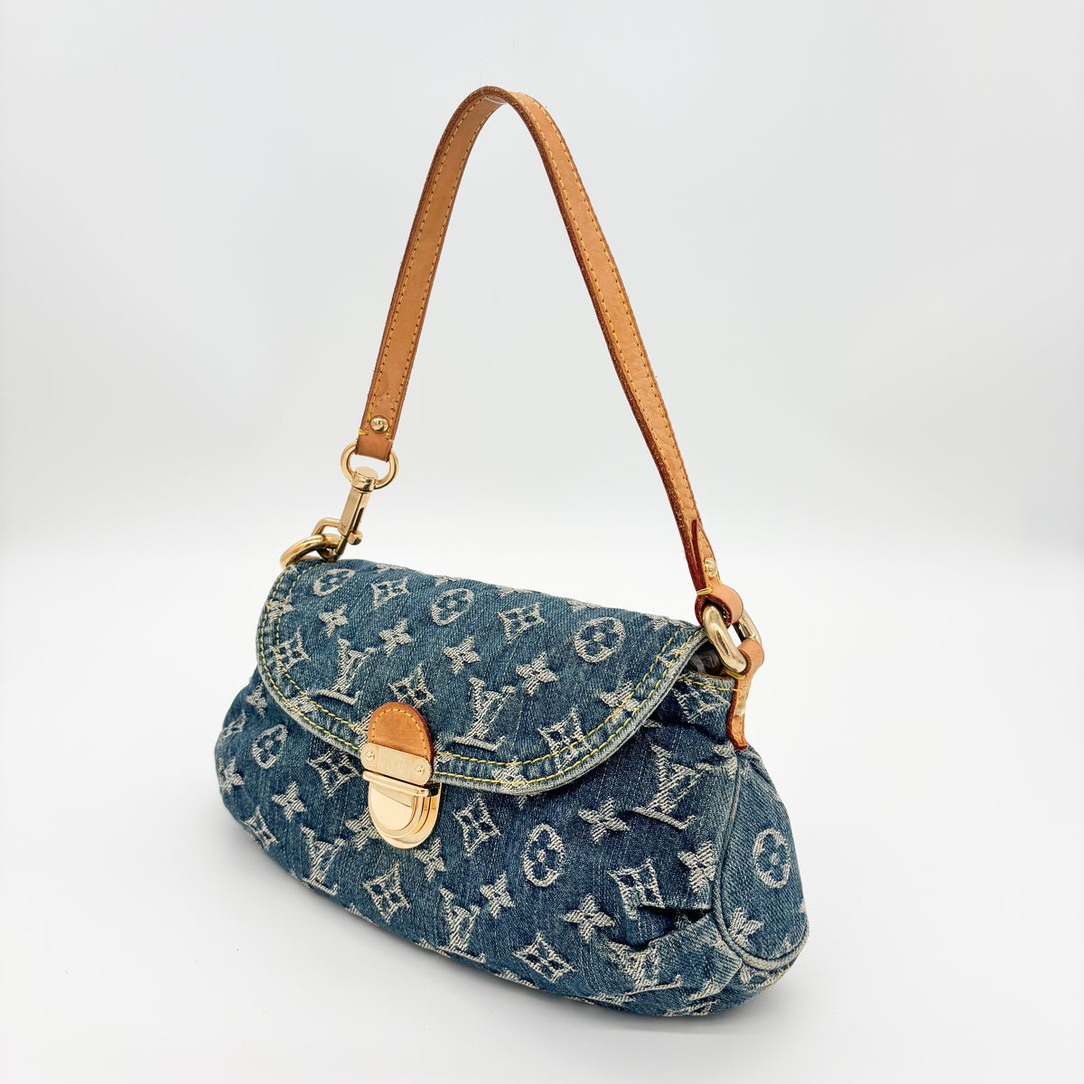 Louis Vuitton Monogram Denim Pleaty, Marc Jacobs Era
