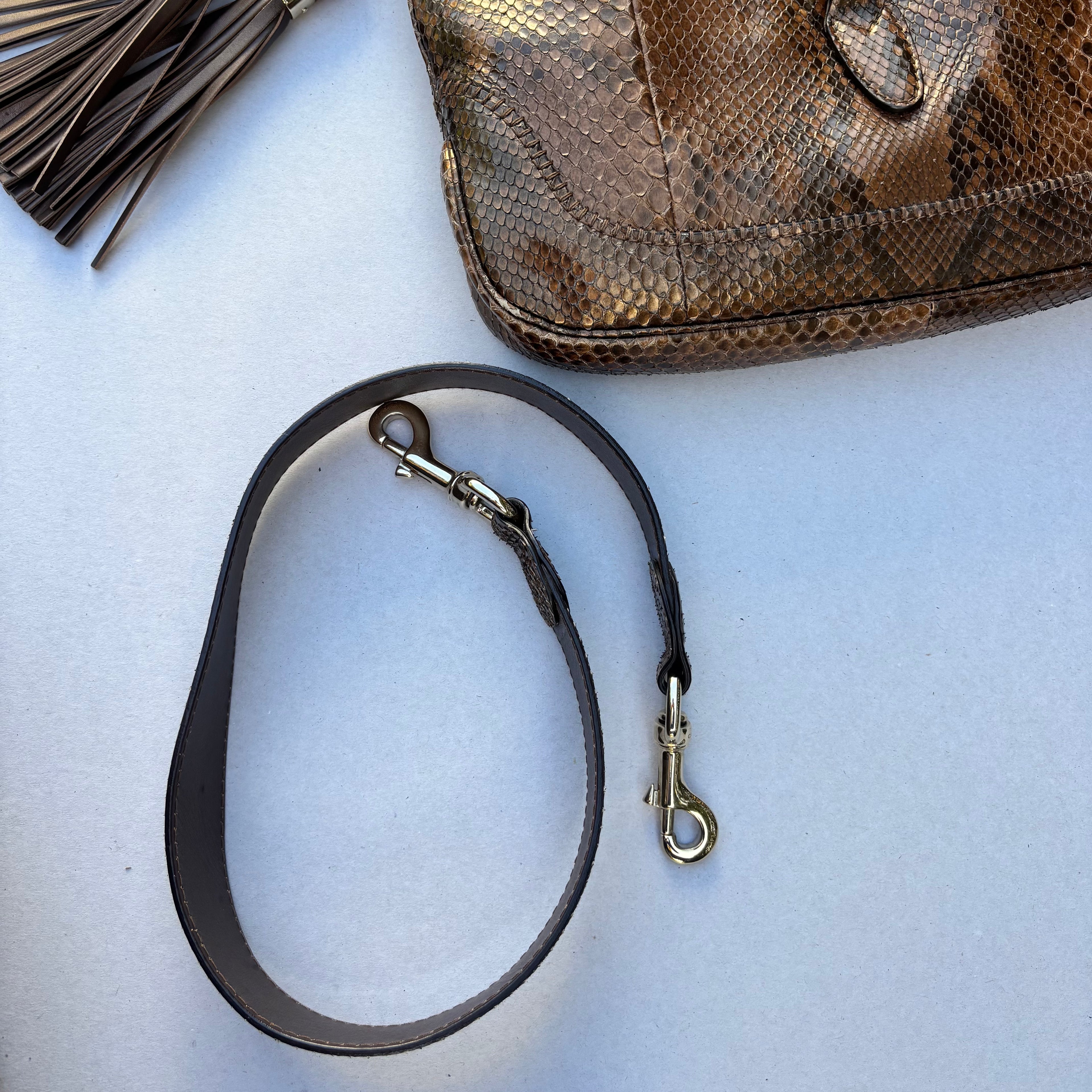 Gucci New Jackie Large Hobo in Python — Frida Giannini Era