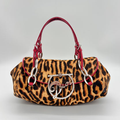 Dior Diva Leopard Pony Hair Shoulder Bag, John Galliano 2004