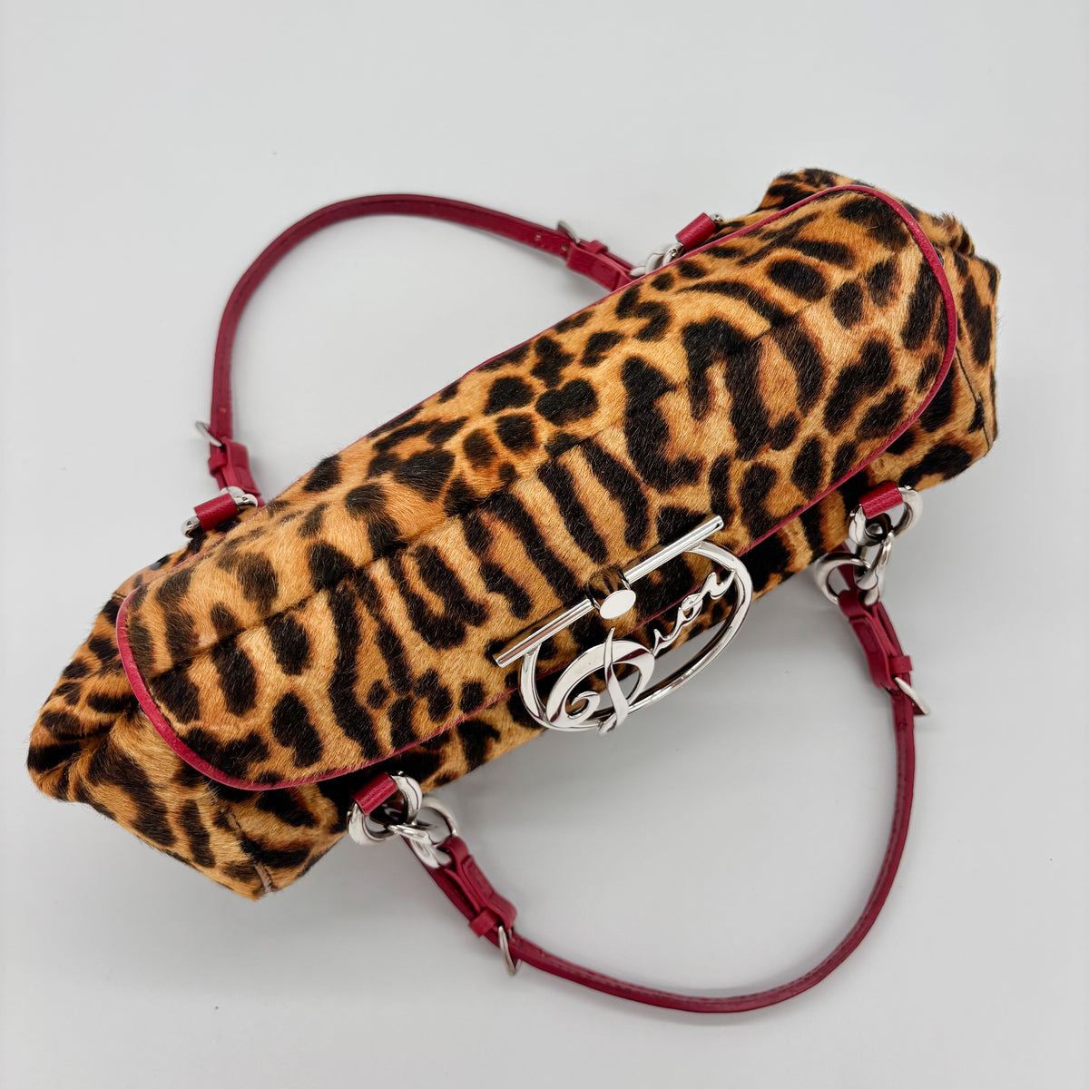 Dior Diva Leopard Pony Hair Shoulder Bag, John Galliano 2004