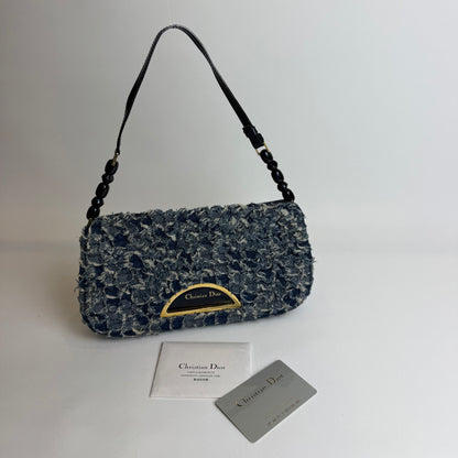 Christian Dior Malice Pearl Frayed Denim, John Galliano Spring/Summer 2000