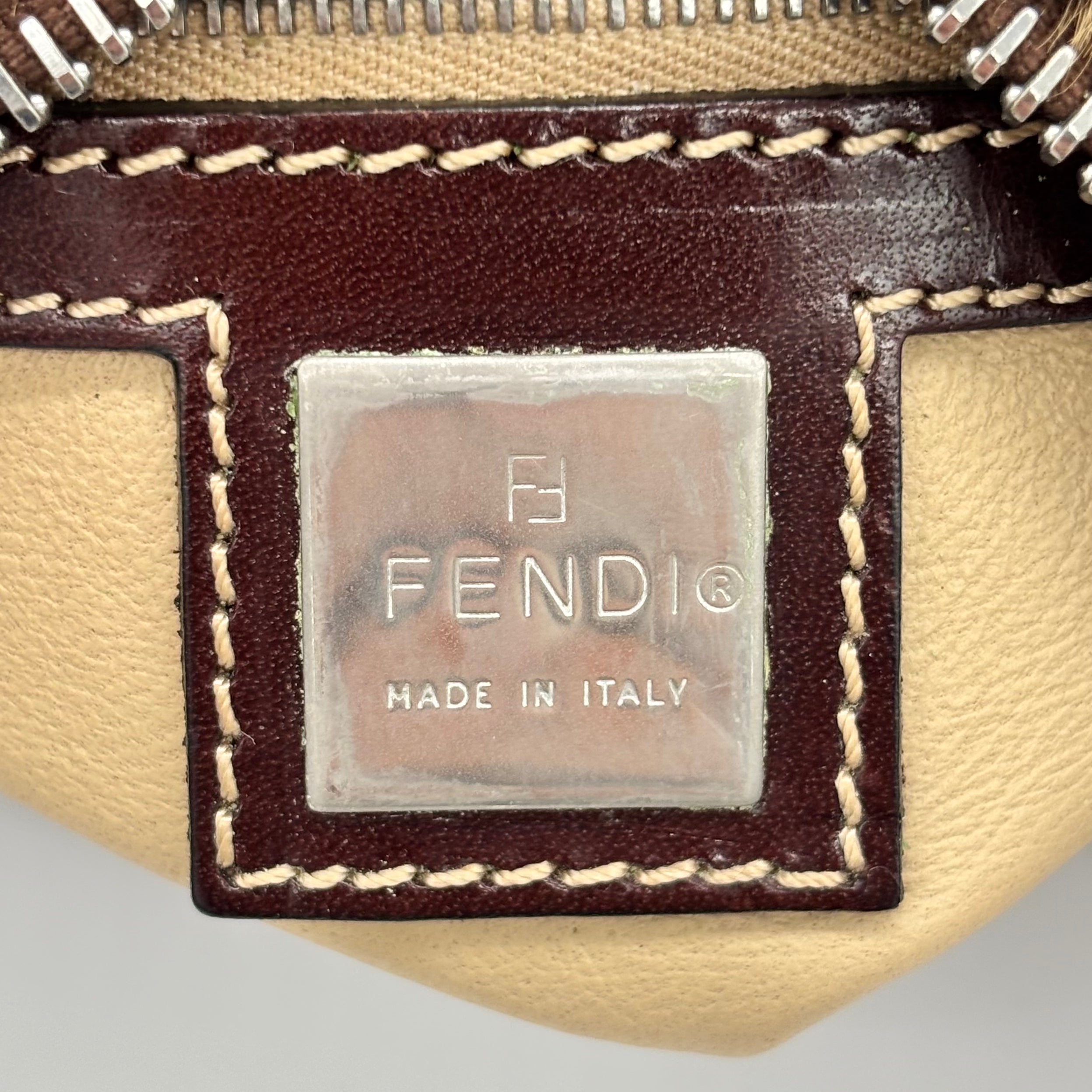 Fendi Giraffe-Print Pony Hair Hobo, Early 2000s