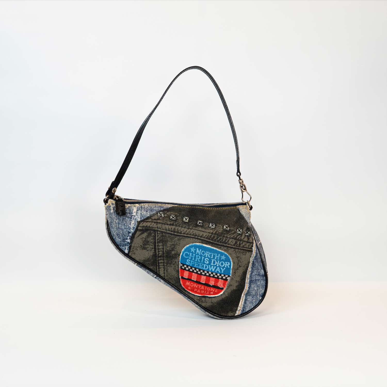 2001 Christian Dior Miss Diorella Speedway Saddle Pochette — Trompe L&