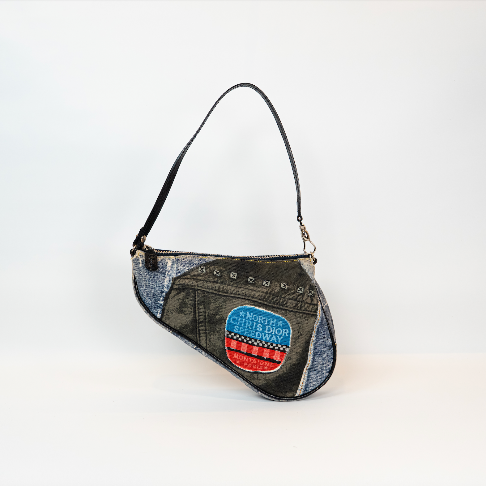 2001 Christian Dior Miss Diorella Speedway Saddle Pochette — Trompe L&