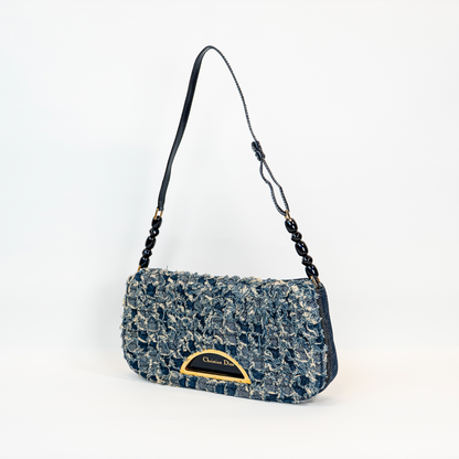 Christian Dior Malice Pearl Frayed Denim, John Galliano Spring/Summer 2000