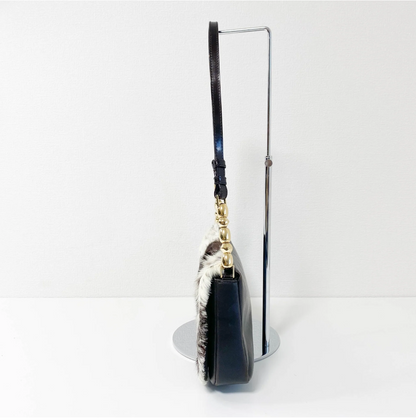 Malice Pearl Fur/Leather Bag