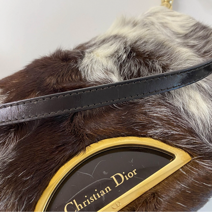 Malice Pearl Fur/Leather Bag