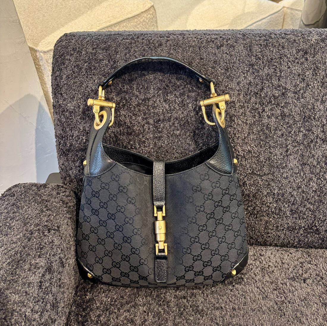 GG Canvas Jackie Shoulder Bag