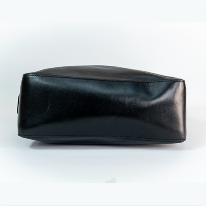 Early 2000s Gucci Black Leather Shoulder Bag