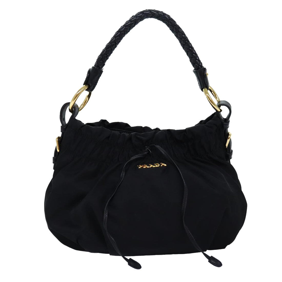 Ribbon Nylon Hand Bag