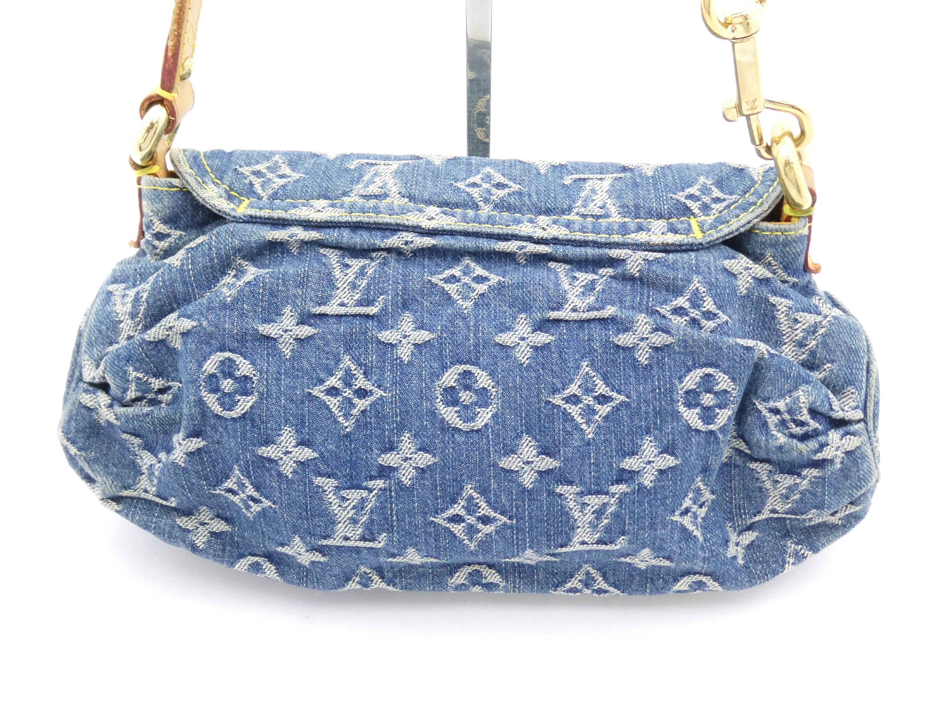 Louis Vuitton Monogram Denim Pleaty, Marc Jacobs Era