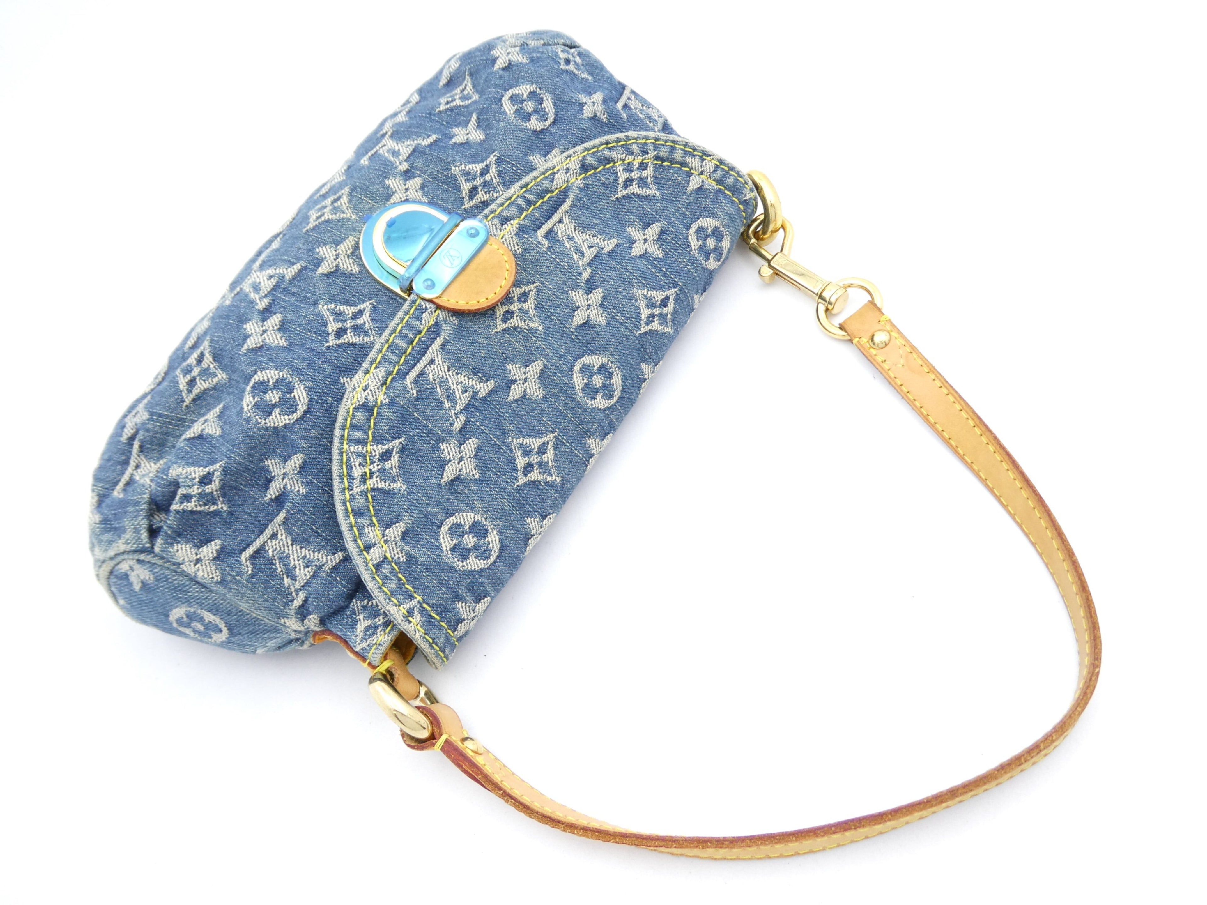 Louis Vuitton Monogram Denim Pleaty, Marc Jacobs Era