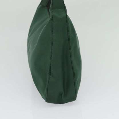Nylon Green Shoulder Bag