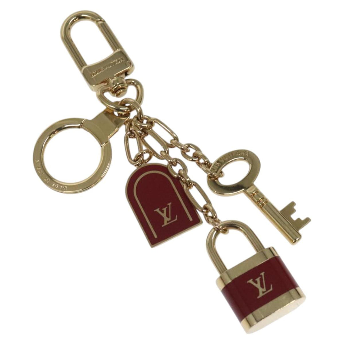 Porte Cles Kaduna metal gold charm