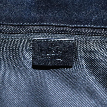 Jackie GG Canvas Hand Bag Black