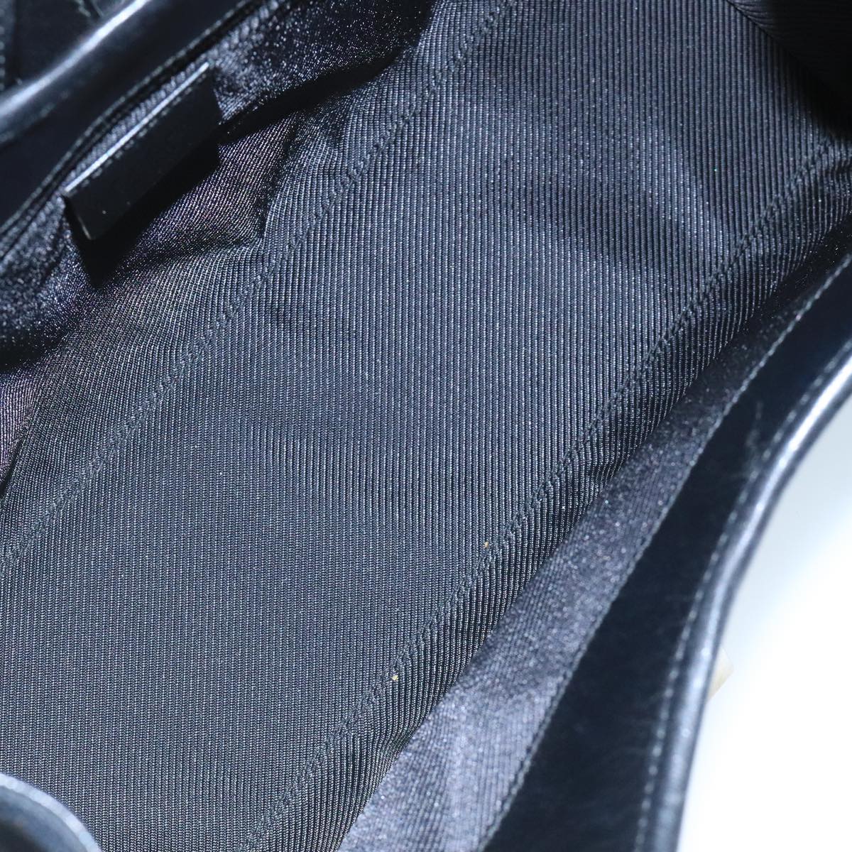Jackie GG Canvas Hand Bag Black