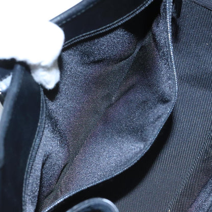 Jackie GG Canvas Hand Bag Black