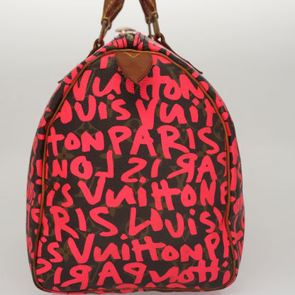 Louis Vuitton x Stephen Sprouse Graffiti Speedy 30, Pink Limited Edition