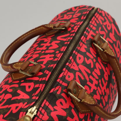 Louis Vuitton x Stephen Sprouse Graffiti Speedy 30, Pink Limited Edition