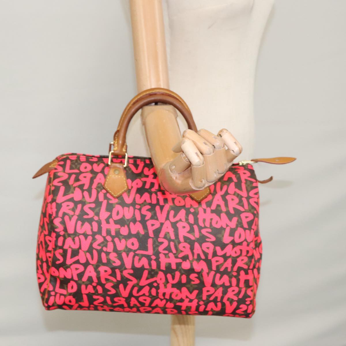 Louis Vuitton x Stephen Sprouse Graffiti Speedy 30, Pink Limited Edition