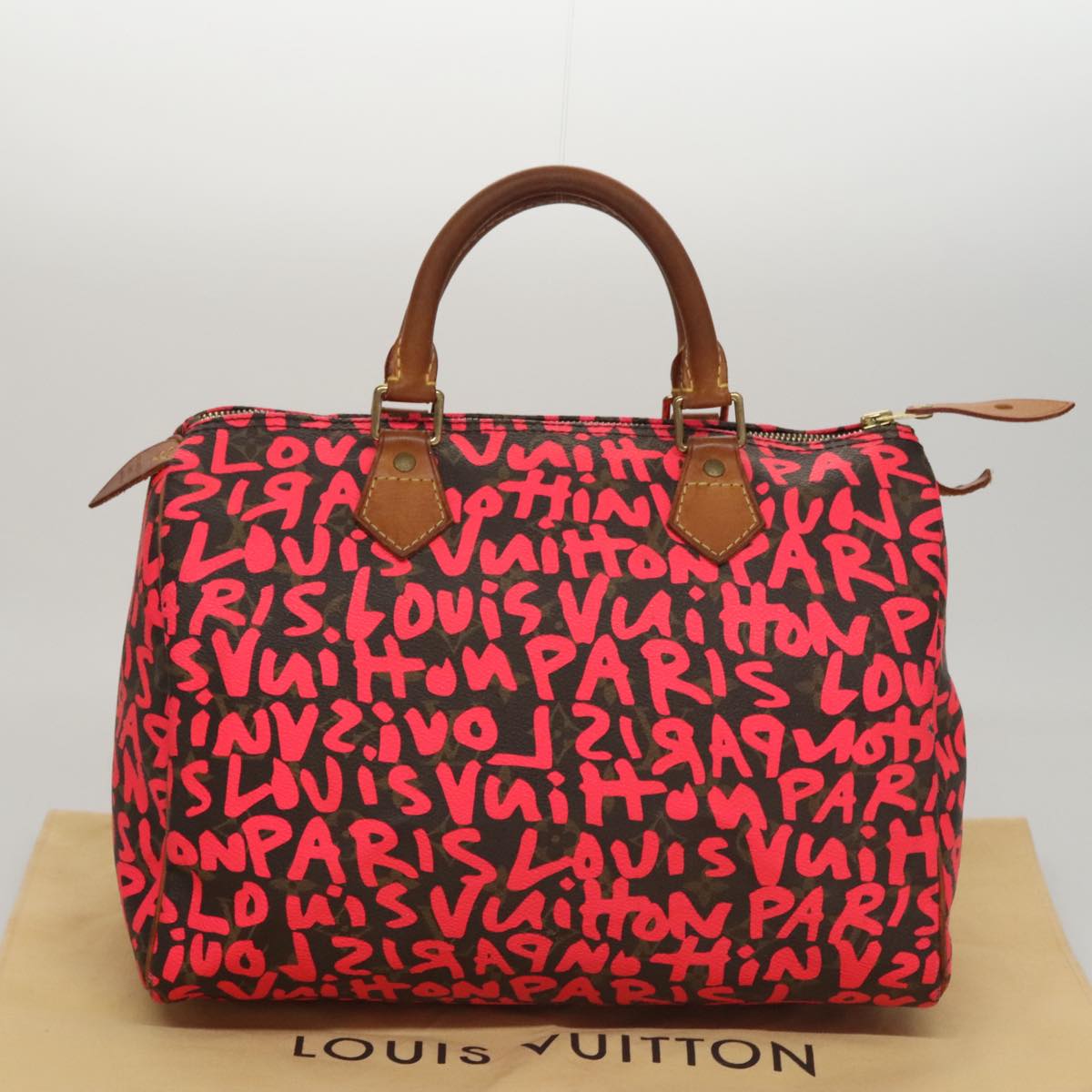 Louis Vuitton x Stephen Sprouse Graffiti Speedy 30, Pink Limited Edition